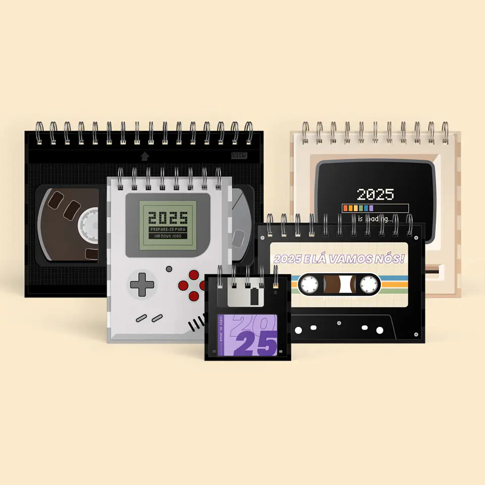 Arquivo Capas Calendários 2025 Coleção Retrô - NILMARA 1