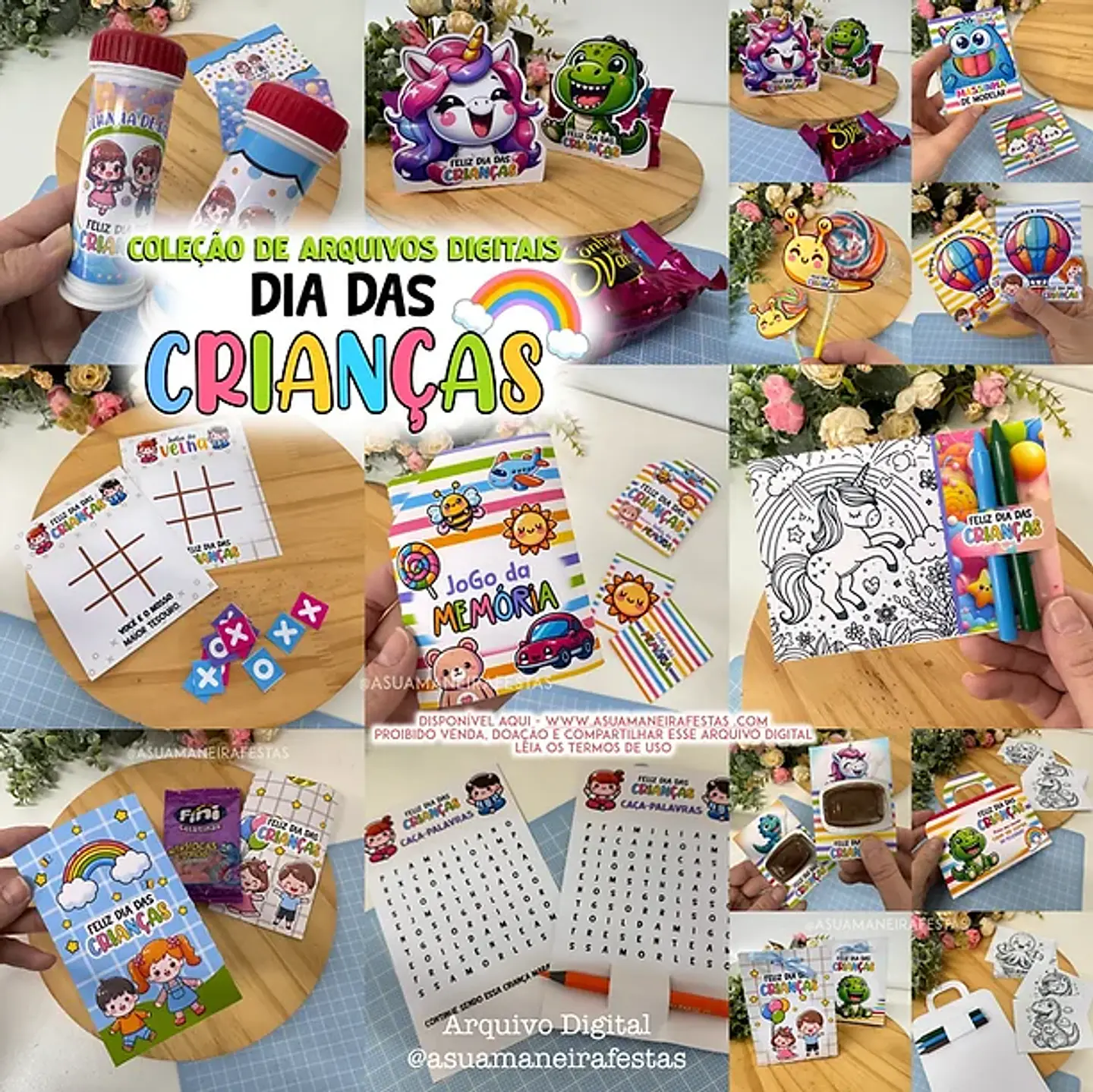 Arquivo Dia das Crianças Combo Completo - DESENHITOS DA JANA 1