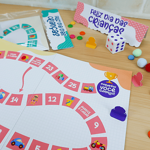 Arquivo Dia das Crianças Jogo de Tabuleiro - Chuvinha