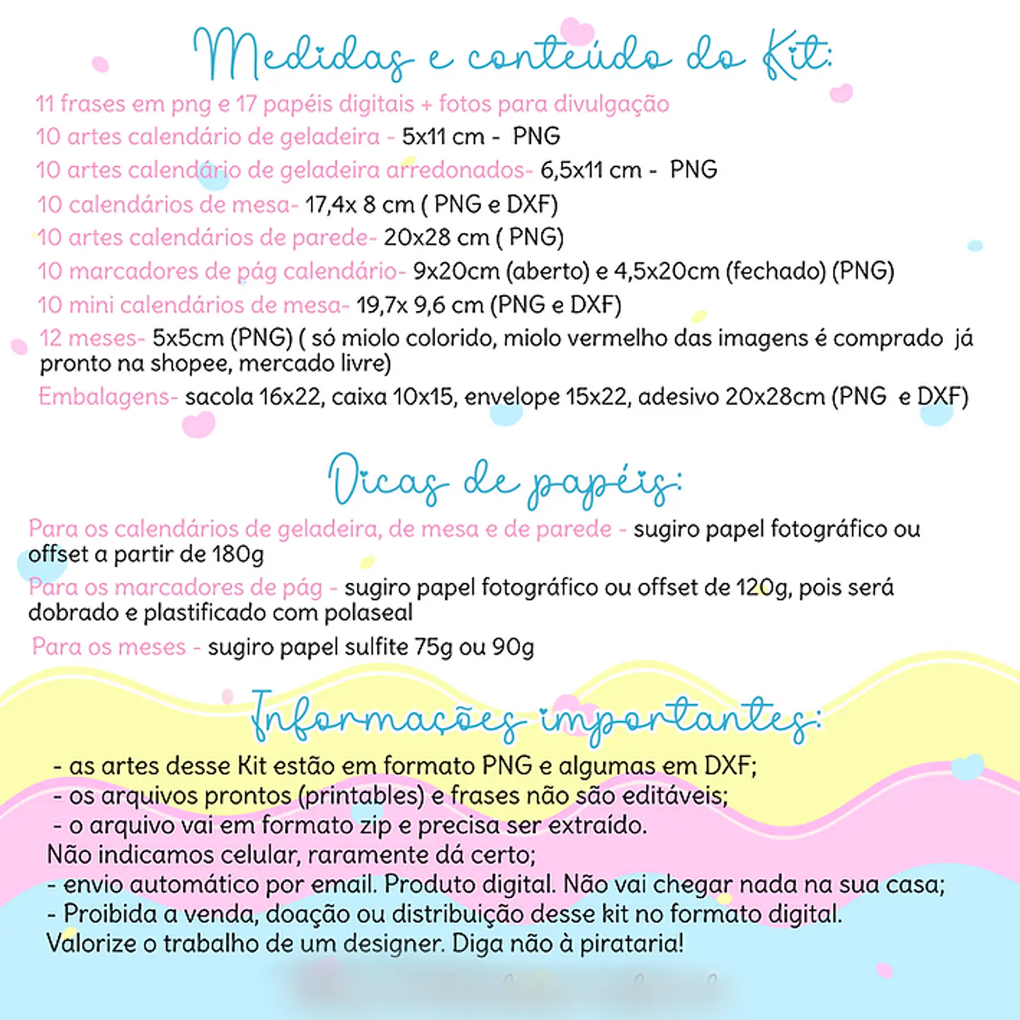 Arquivo Calendários Coloridos 2025 - desenhitos da jana 2