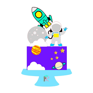 Arquivo de Corte Topo Astronauta