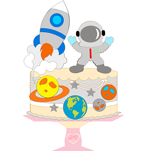 Arquivo de Corte Topo Astronauta