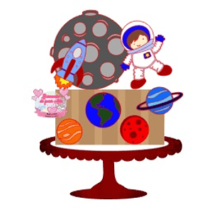 Arquivo de Corte Topo Astronauta