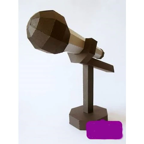 Arquivo de Corte Microfone de Mesa