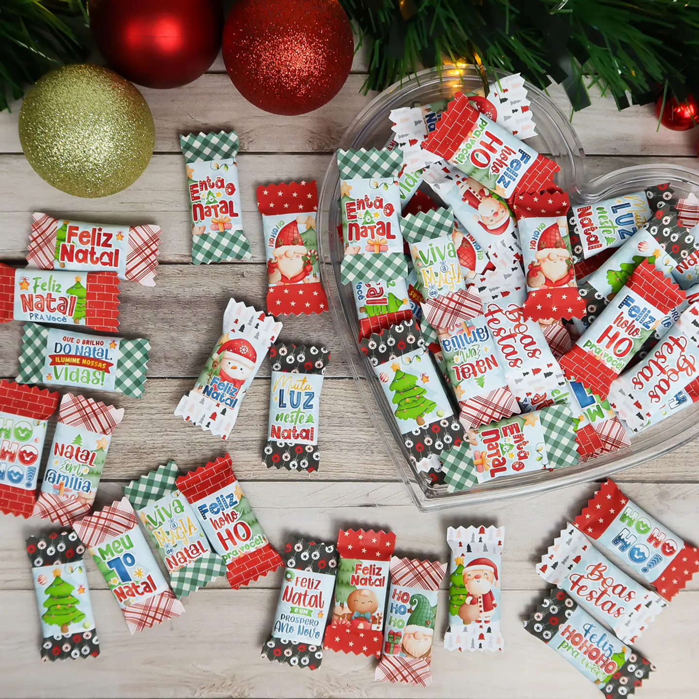 Arquivo Natal Kit Mimos HOHOHO- Chuvinha de Papel 3