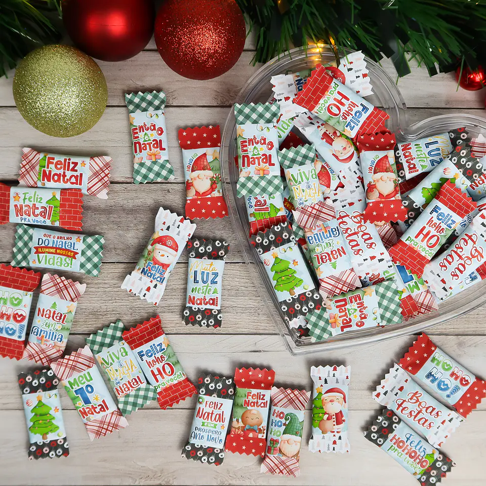 Arquivo Natal Kit Mimos HOHOHO- Chuvinha de Papel 3