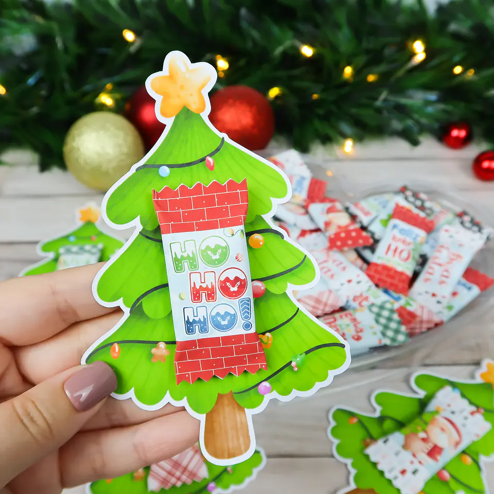 Arquivo Natal Kit Mimos HOHOHO- Chuvinha de Papel 4