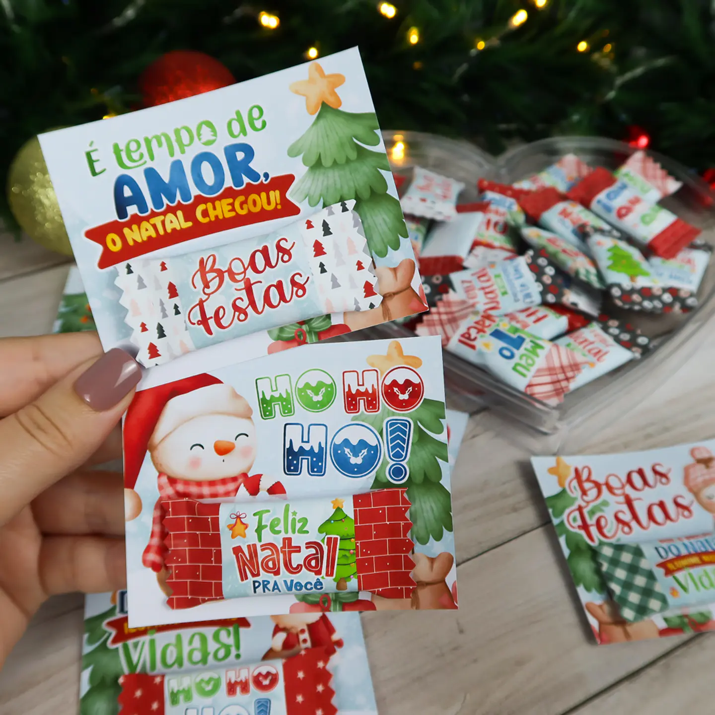 Arquivo Natal Kit Mimos HOHOHO- Chuvinha de Papel 5