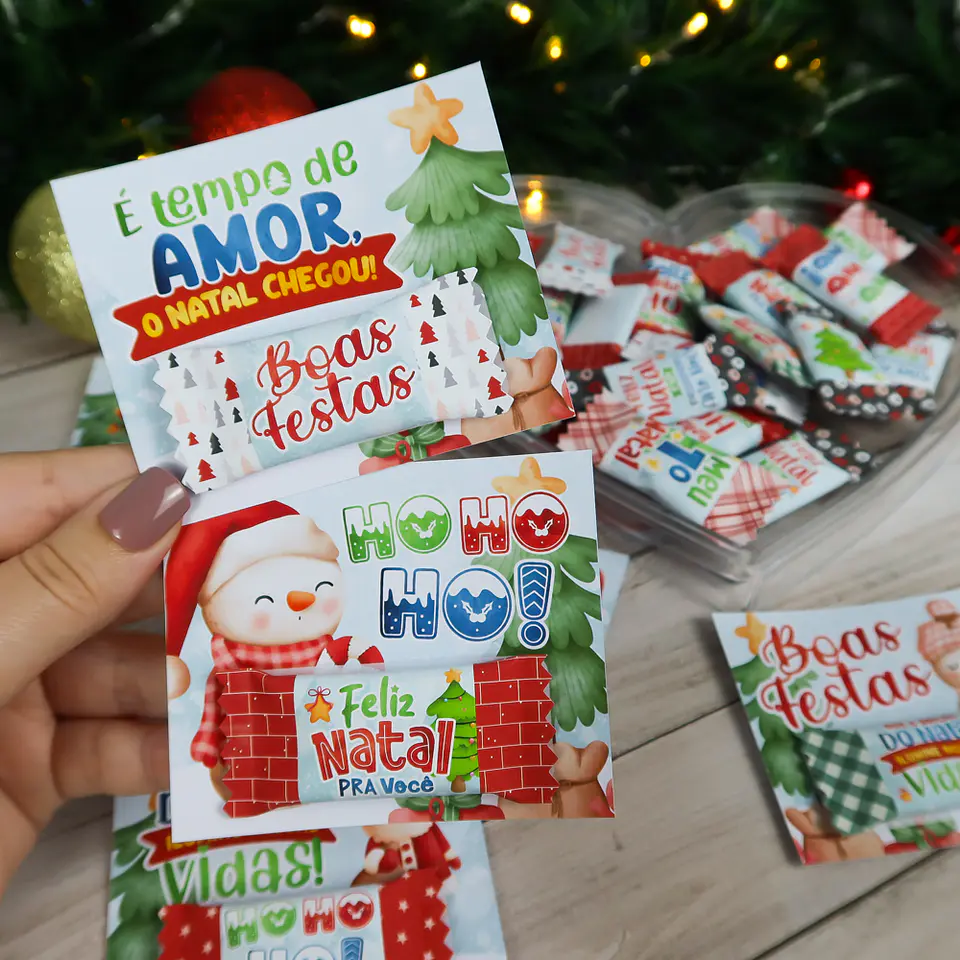 Arquivo Natal Kit Mimos HOHOHO- Chuvinha de Papel 5