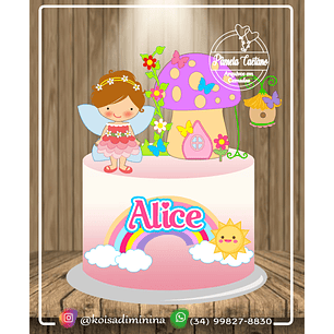 Arquivo de Corte Topo Fadas