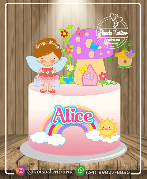 Arquivo de Corte Topo Fadas