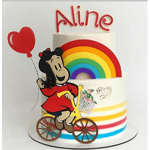 Arquivo de Corte Topo de Bolo Luluzinha