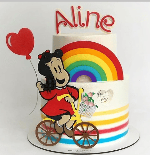 Arquivo de Corte Topo de Bolo Luluzinha