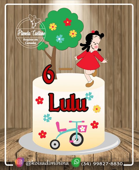 Arquivo de Corte Topo Luluzinha