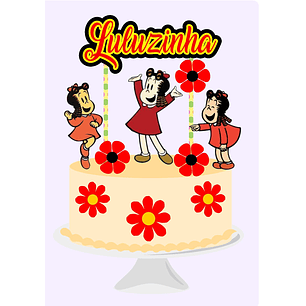 Arquivo de Corte Topo Luluzinha