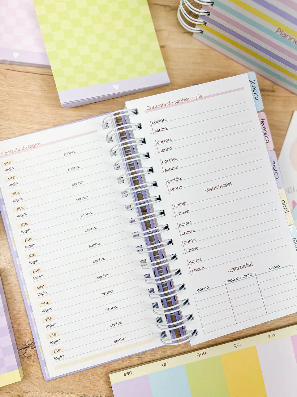 Arquivo Miolos Planner Permanente Slim 11x21 - ESTUDIO G19 12