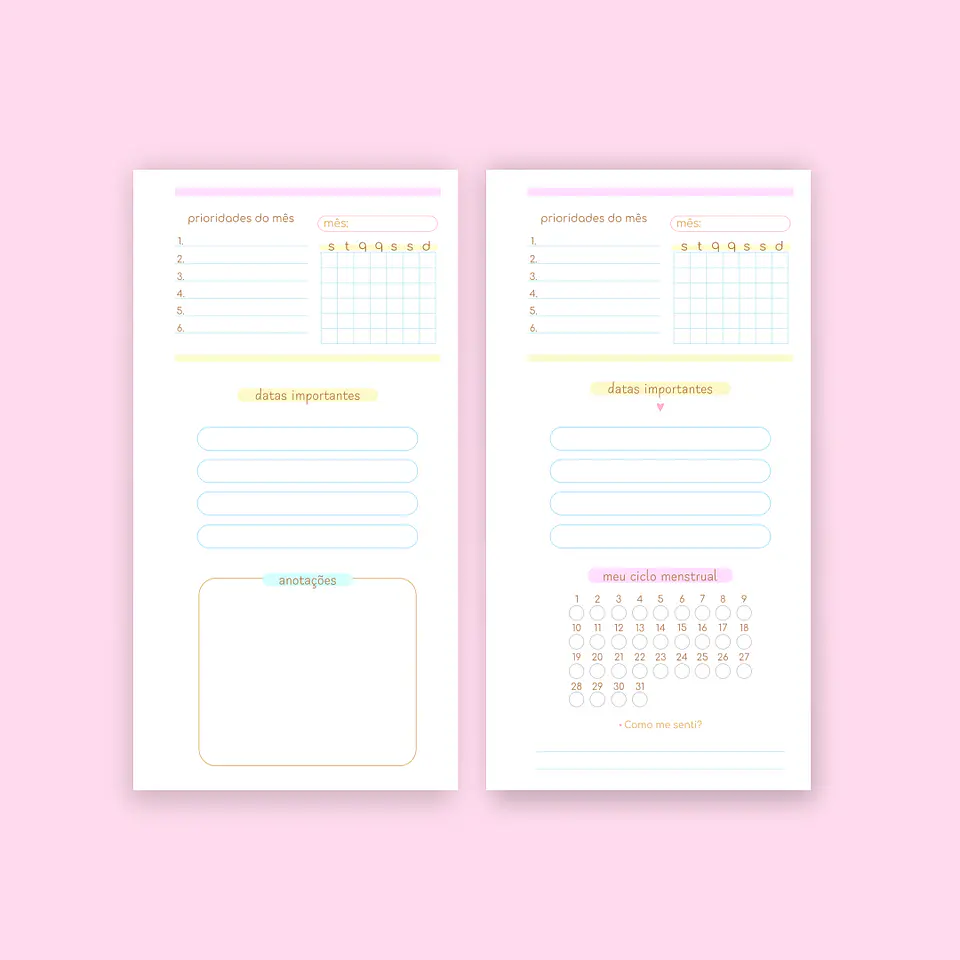Arquivo Miolos Planner Permanente Slim 11x21 - ESTUDIO G19 20
