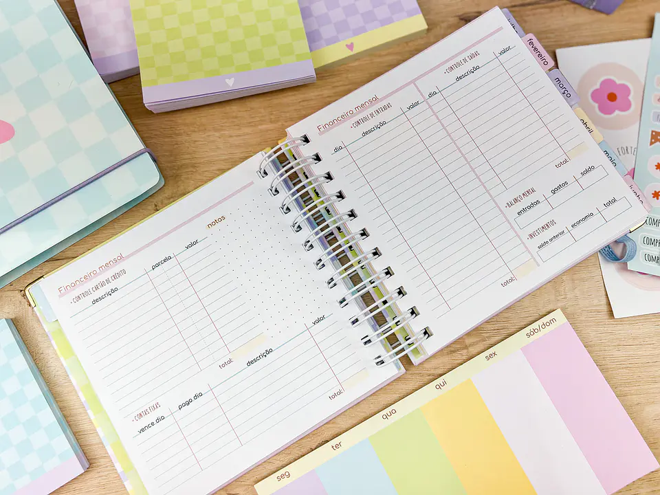 Arquivo Miolos Planner Permanente Mini 14,8x14,8 - ESTUDIO G19 5