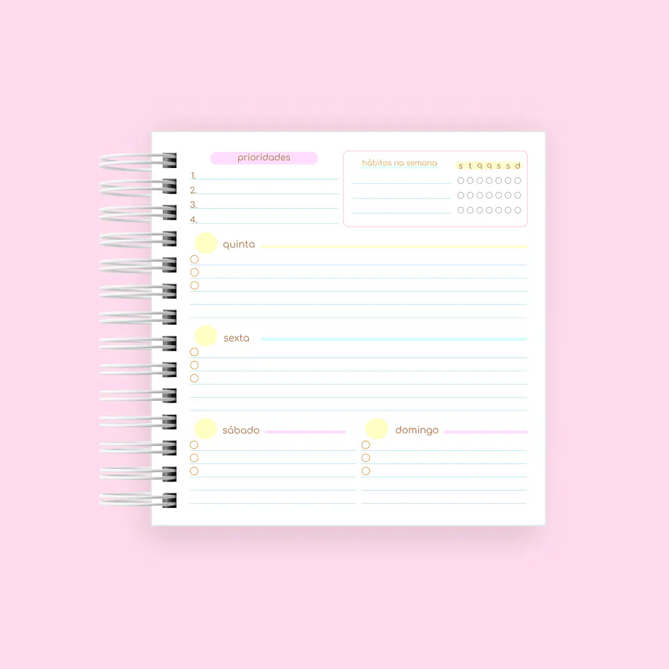 Arquivo Miolos Planner Permanente Mini 14,8x14,8 - ESTUDIO G19 9
