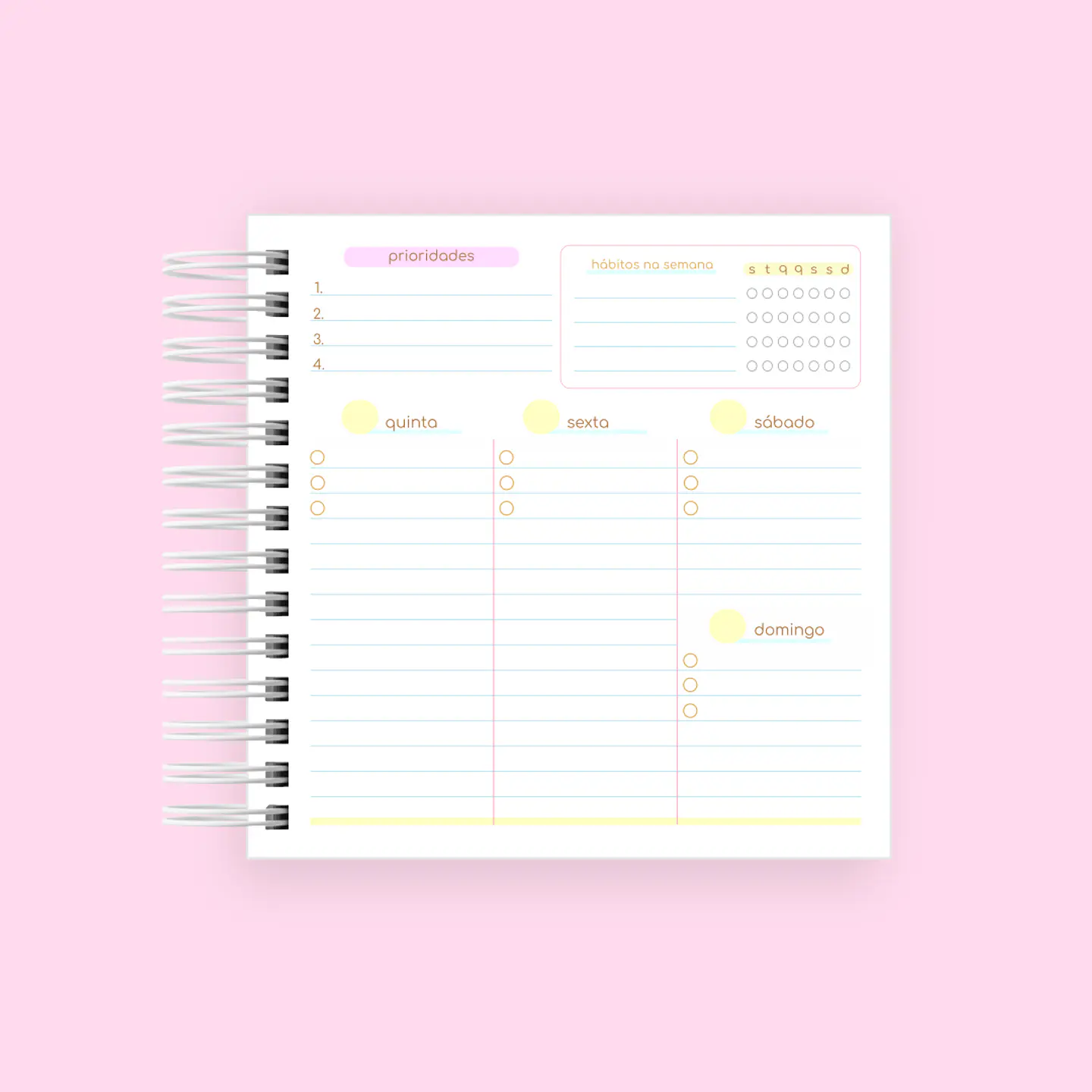 Arquivo Miolos Planner Permanente Mini 14,8x14,8 - ESTUDIO G19 10