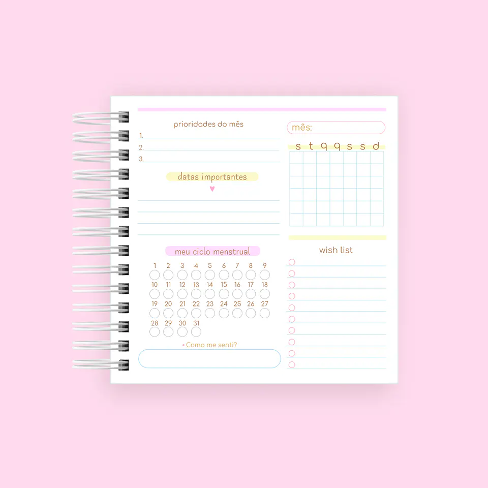 Arquivo Miolos Planner Permanente Mini 14,8x14,8 - ESTUDIO G19 12