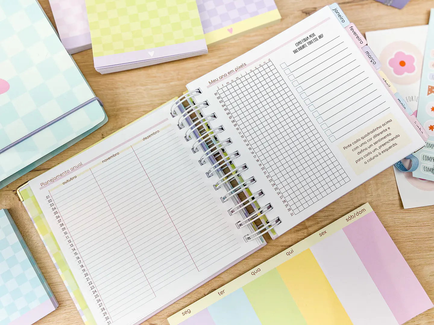 Arquivo Miolos Planner Permanente Mini 14,8x14,8 - ESTUDIO G19 18