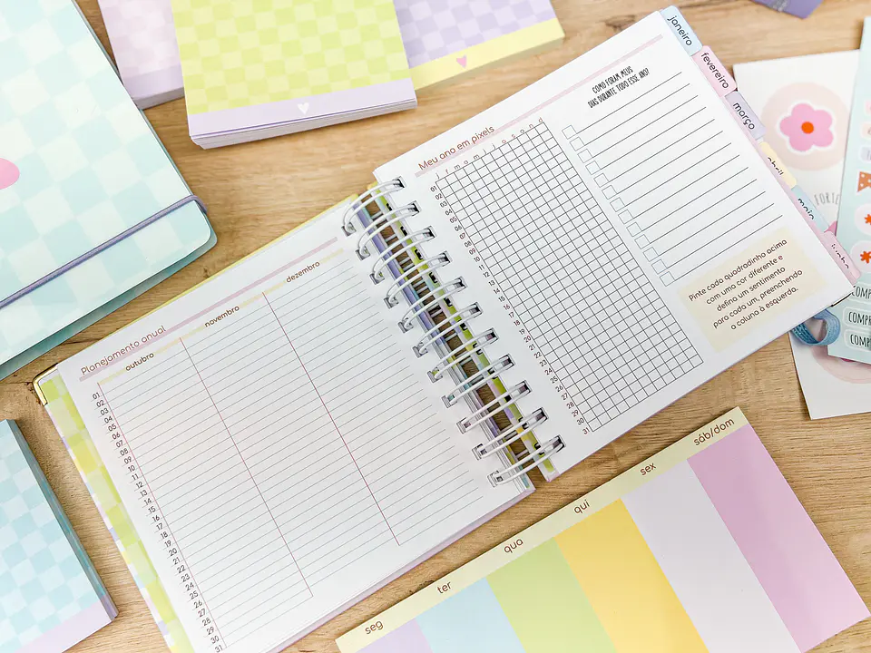 Arquivo Miolos Planner Permanente Mini 14,8x14,8 - ESTUDIO G19 18