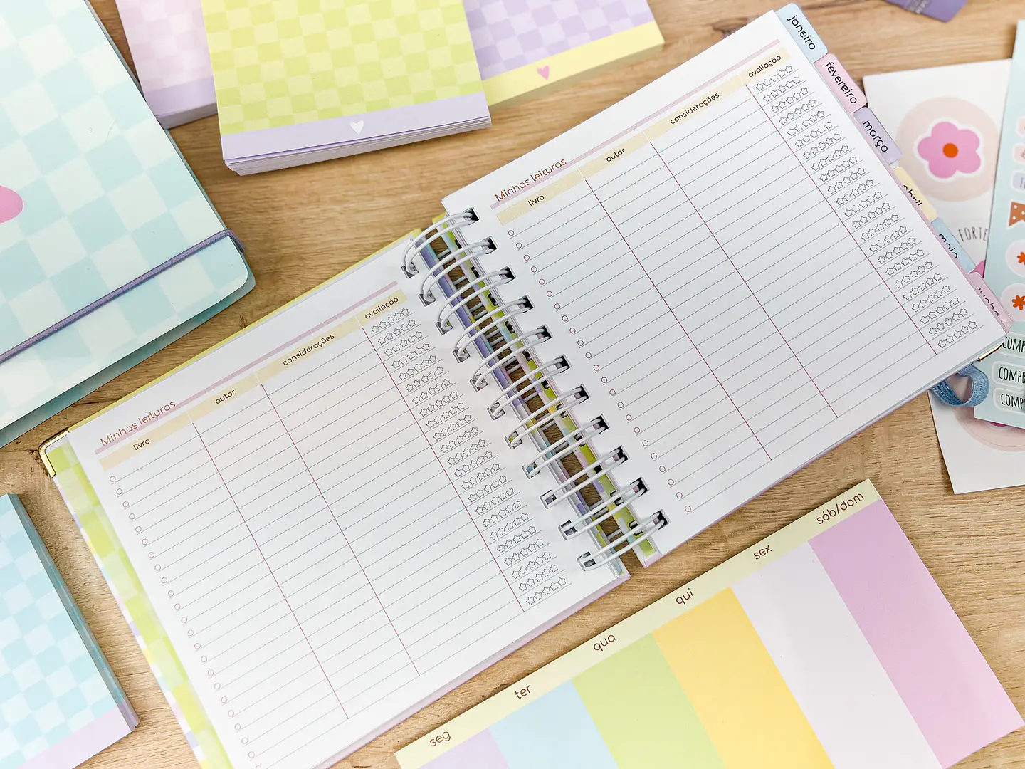 Arquivo Miolos Planner Permanente Mini 14,8x14,8 - ESTUDIO G19 20