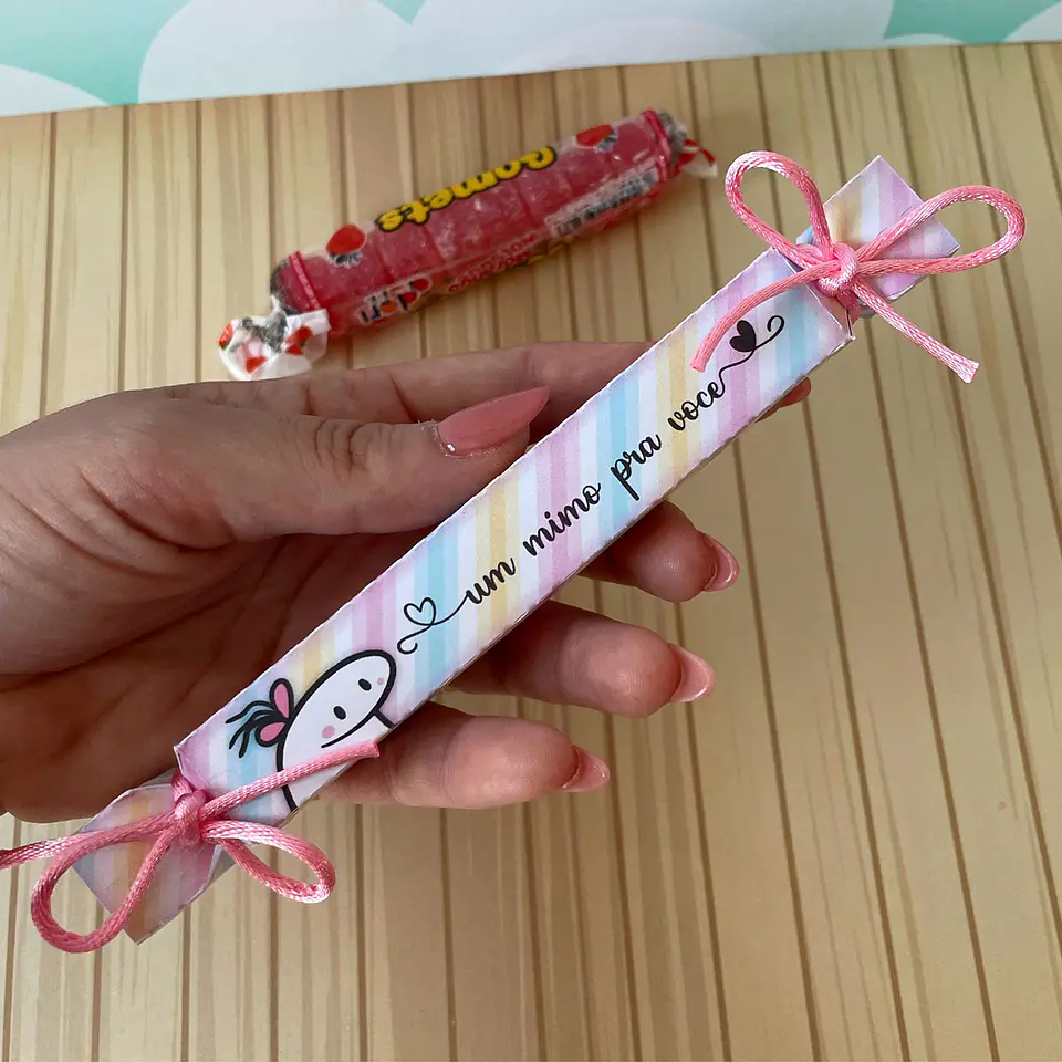 Arquivo de Corte Mimos para Clientes Flork Candy - Lina 4