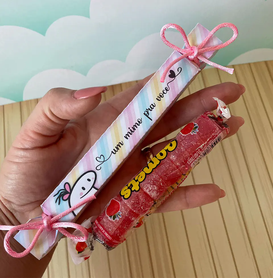 Arquivo de Corte Mimos para Clientes Flork Candy - Lina 17