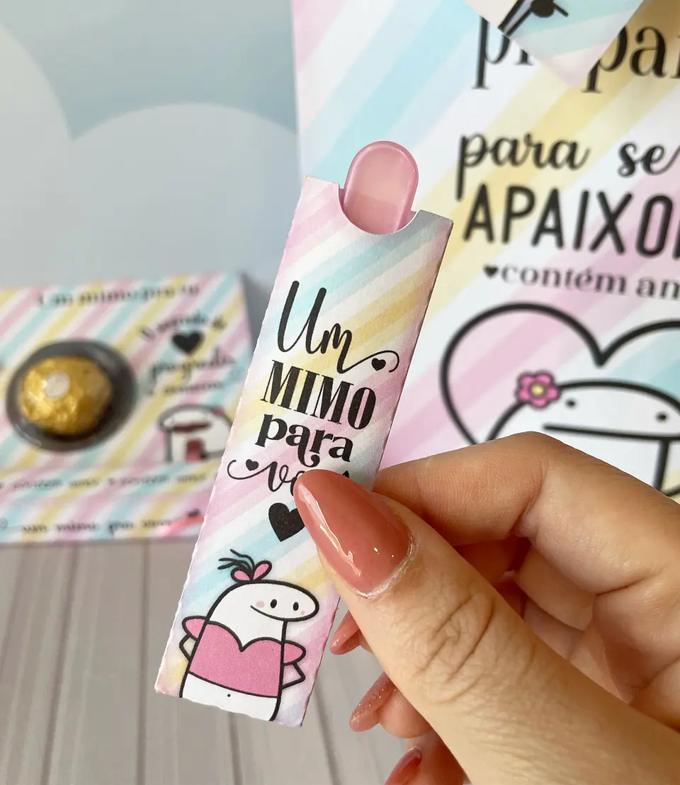 Arquivo de Corte Mimos para Clientes Flork Candy - Lina 18