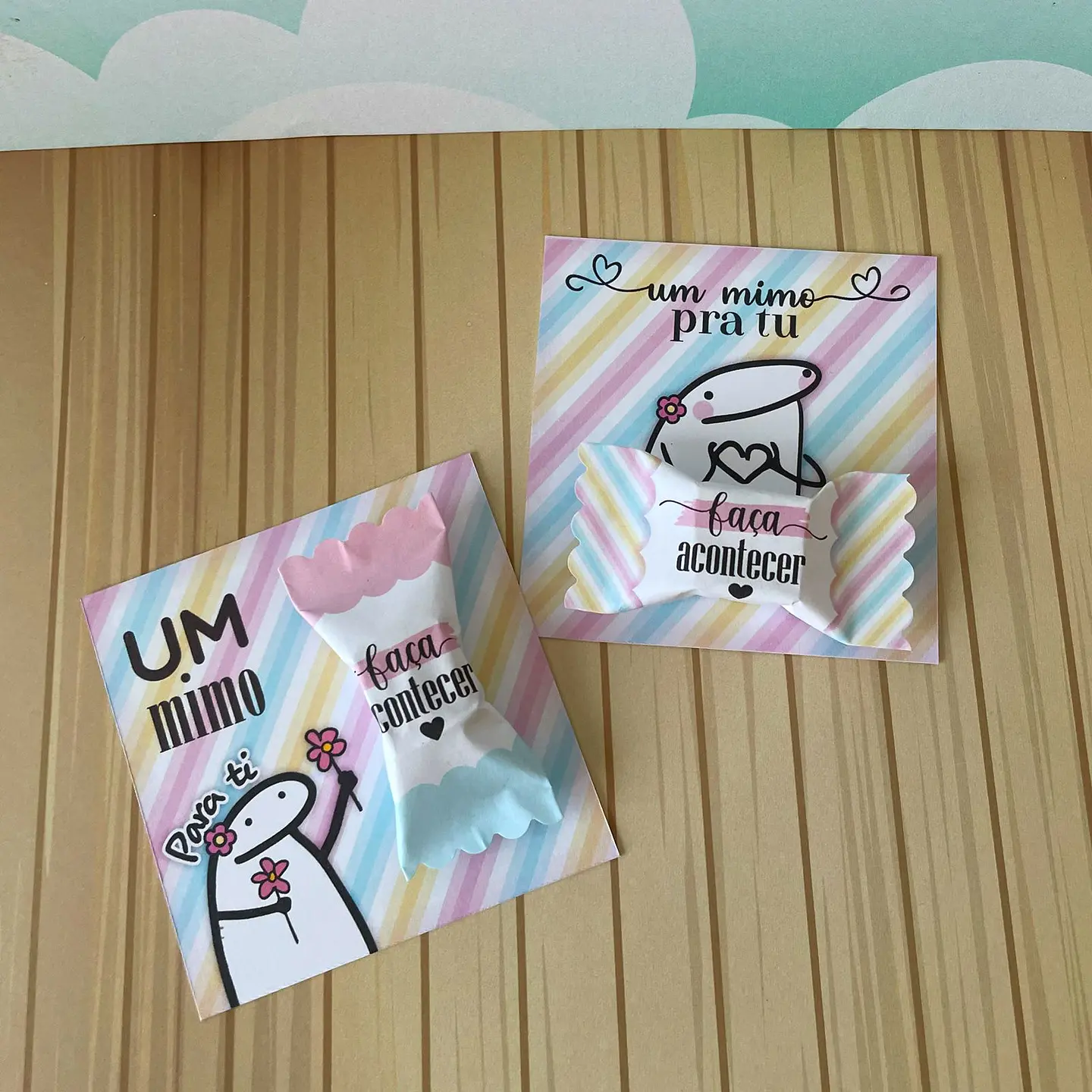 Arquivo de Corte Mimos para Clientes Flork Candy - Lina 20