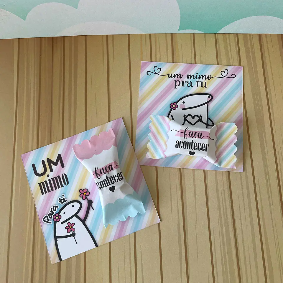 Arquivo de Corte Mimos para Clientes Flork Candy - Lina 20