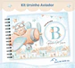 Arquivo Encadernação Baby Ursinho Aviador - lina - Thumbnail 12