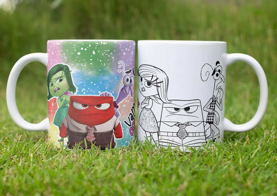 Arquivo Dia das Crianças Canecas para Colorir - originale 5