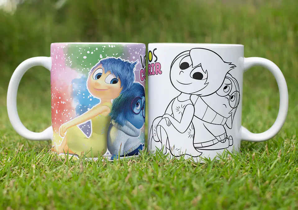 Arquivo Dia das Crianças Canecas para Colorir - originale 12