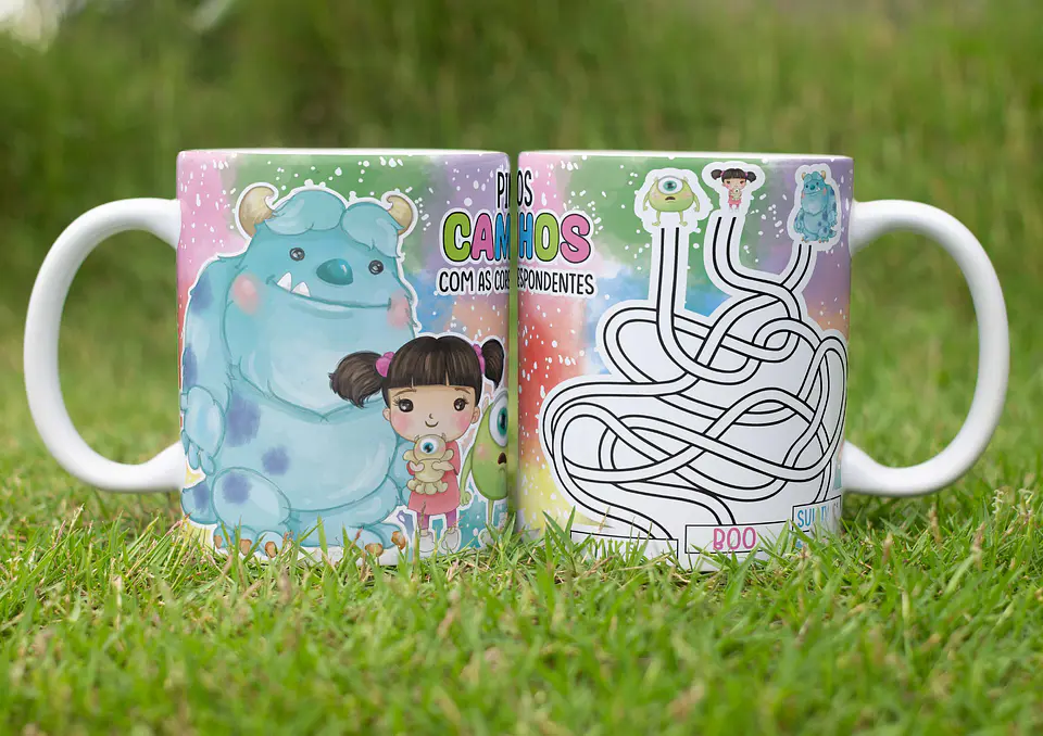Arquivo Dia das Crianças Canecas para Colorir - originale 15