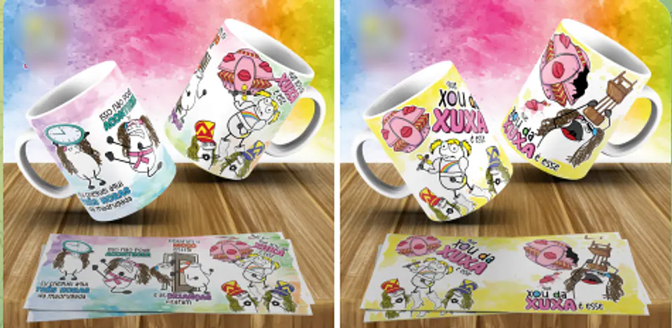 Arquivo Caneca Que Xou da Xuxa é esse Flork - originale 1