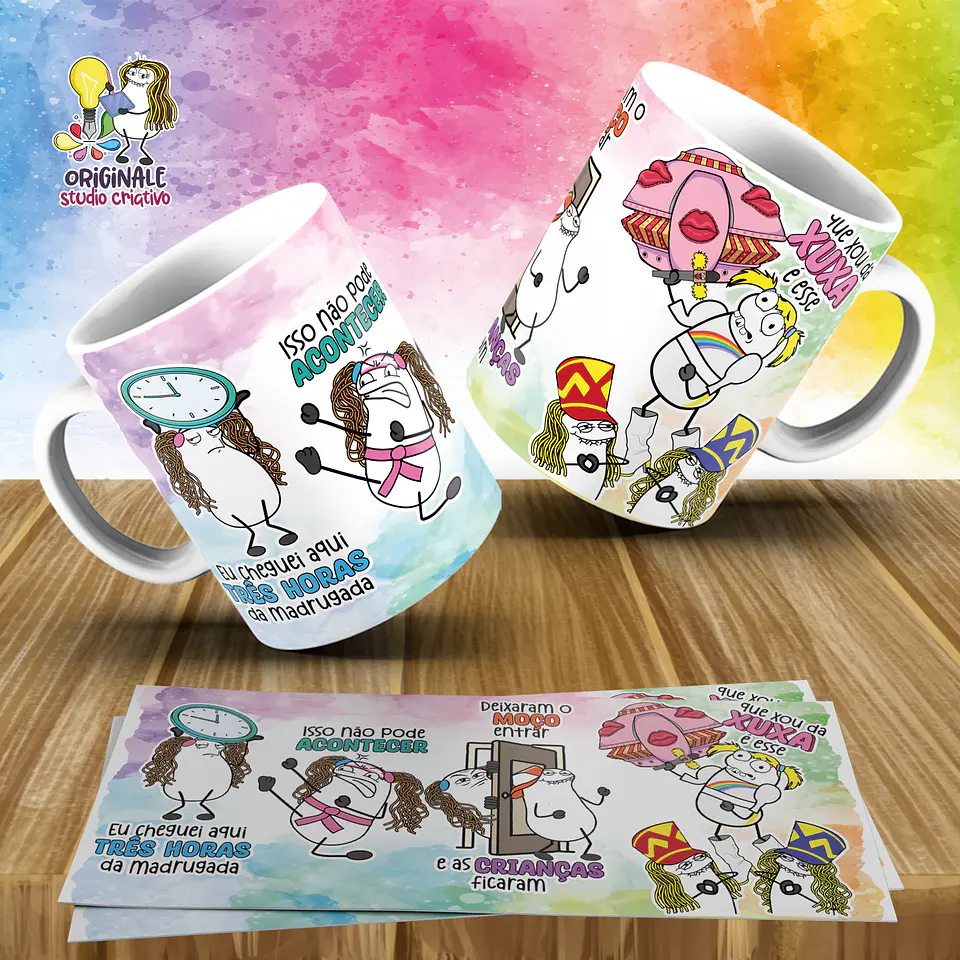 Arquivo Caneca Que Xou da Xuxa é esse Flork - originale 2