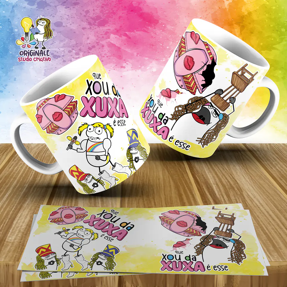 Arquivo Caneca Que Xou da Xuxa é esse Flork - originale 3