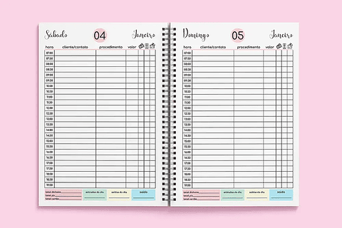 Arquivo Miolo Agendamento Clientes 2025 - tha moni