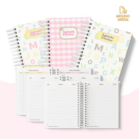 Arquivo Agenda Escolar 2025 1DPP - SARA