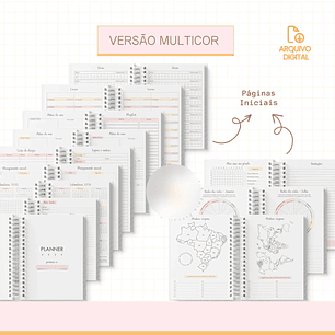 Arquivo Miolo Planner Permanente só o miolo 2 em 1 (Versão nova) - SARA