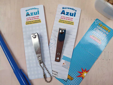 Arquivo Card Cortador de Unhas Novembro Azul - Loopinha