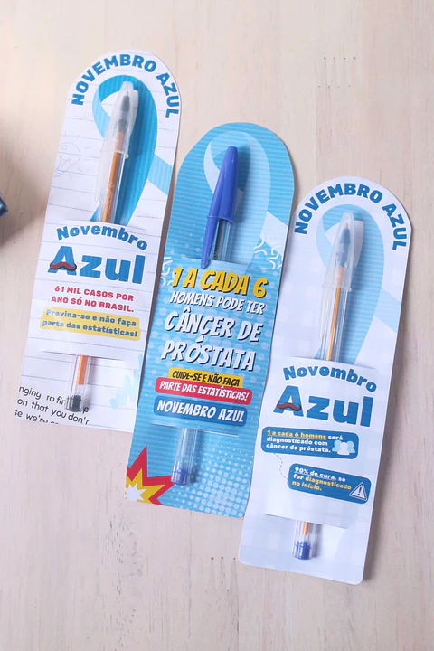 Arquivo Card Caneta Novembro Azul - Loopinha