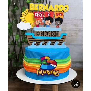 Arquivo de Corte Topo 3 Palavrinhas