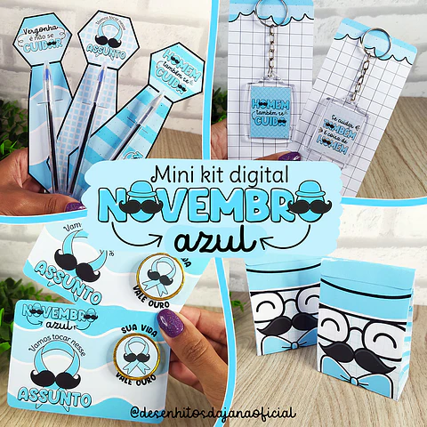 Arquivo Novembro Azul - Desenhitos da Jana