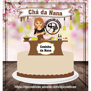 Arquivo de Corte Topo Cozinheira - Chef