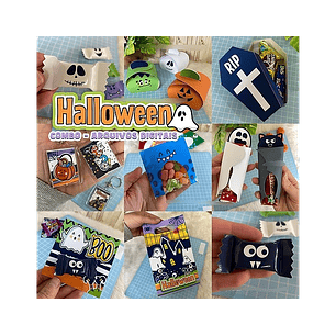 Arquivo de Corte Halloween Combo Completo - A sua Maneira Festas