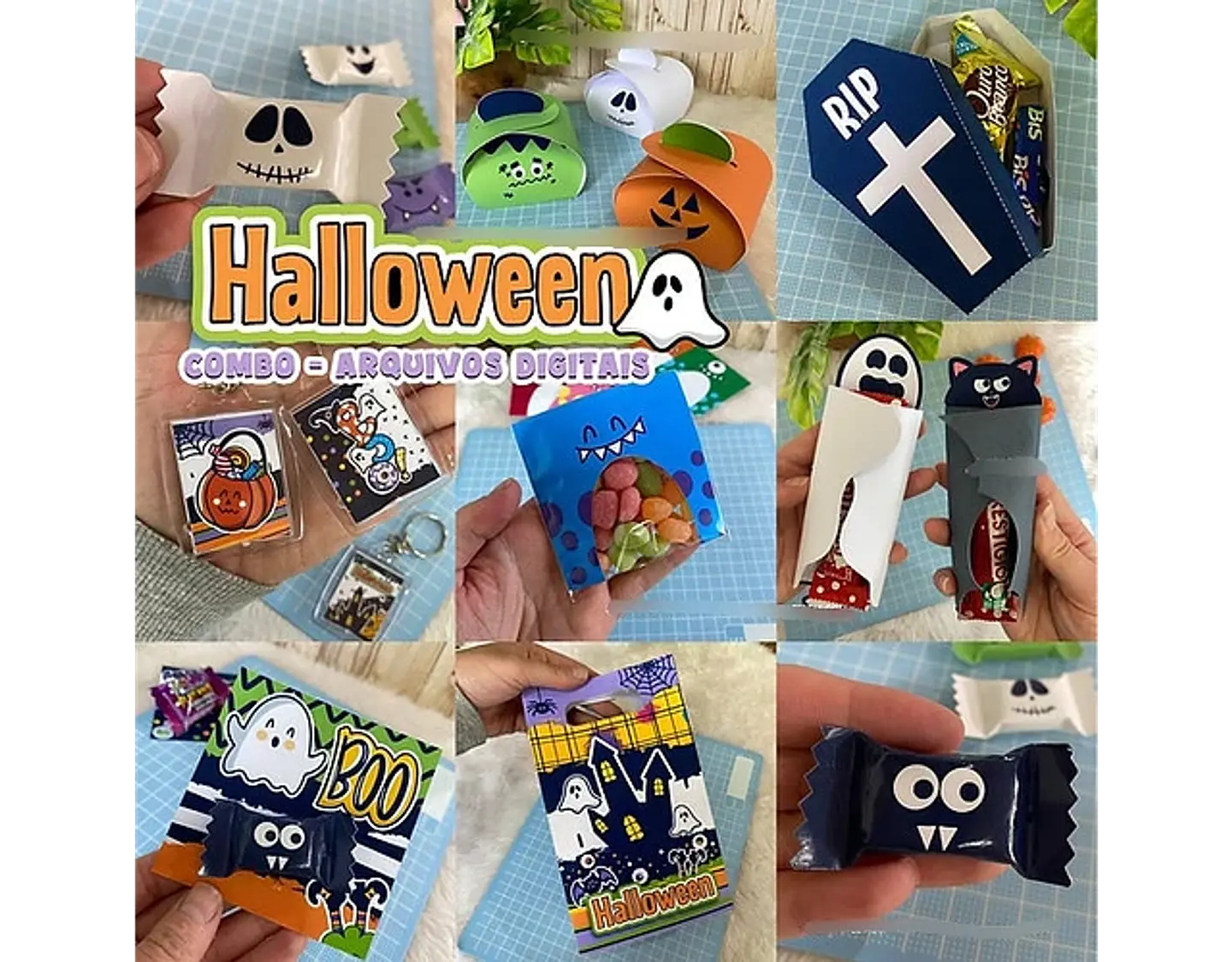 Arquivo de Corte Halloween Combo Completo - A sua Maneira Festas 1